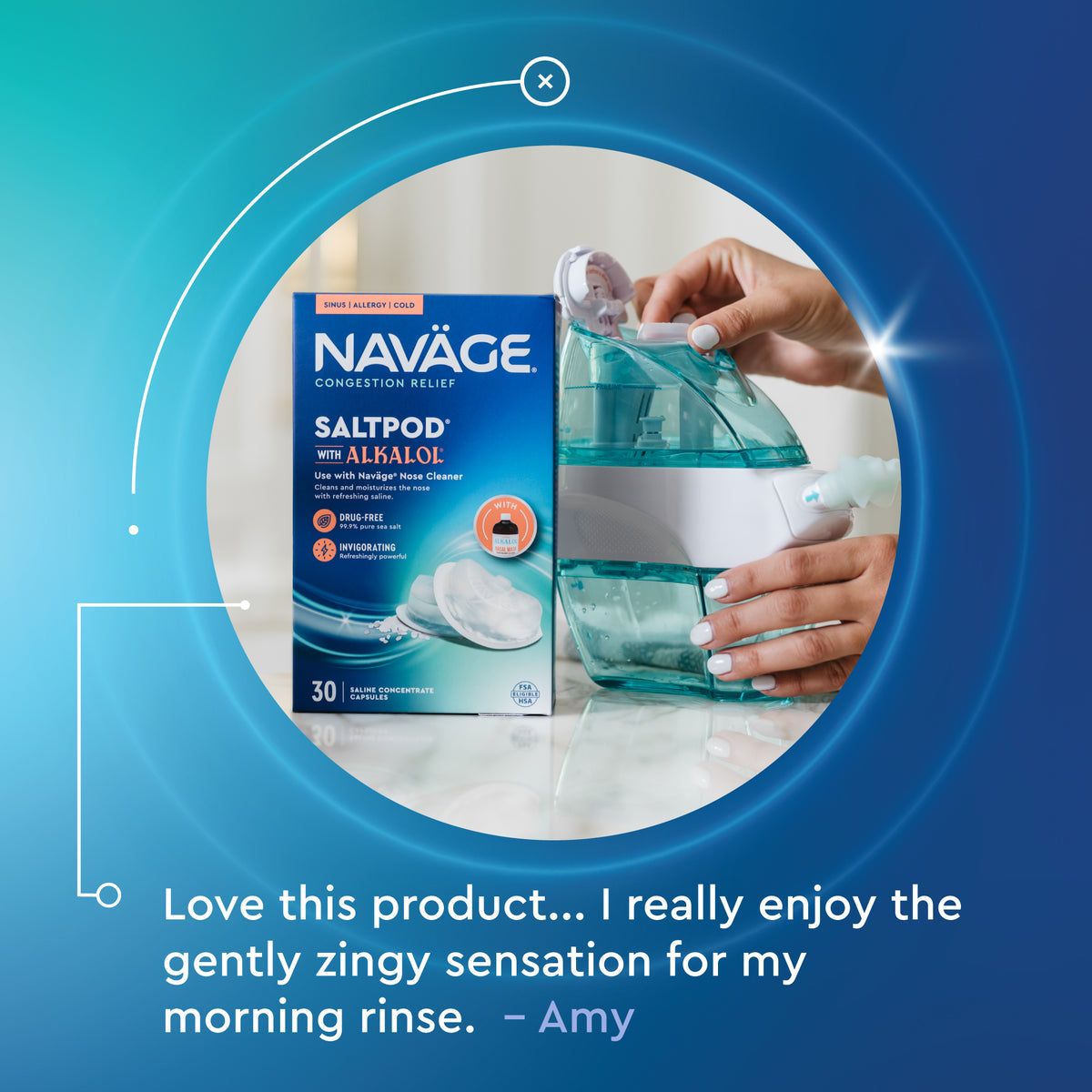 Naväge Alkalol SaltPod 30-Pack