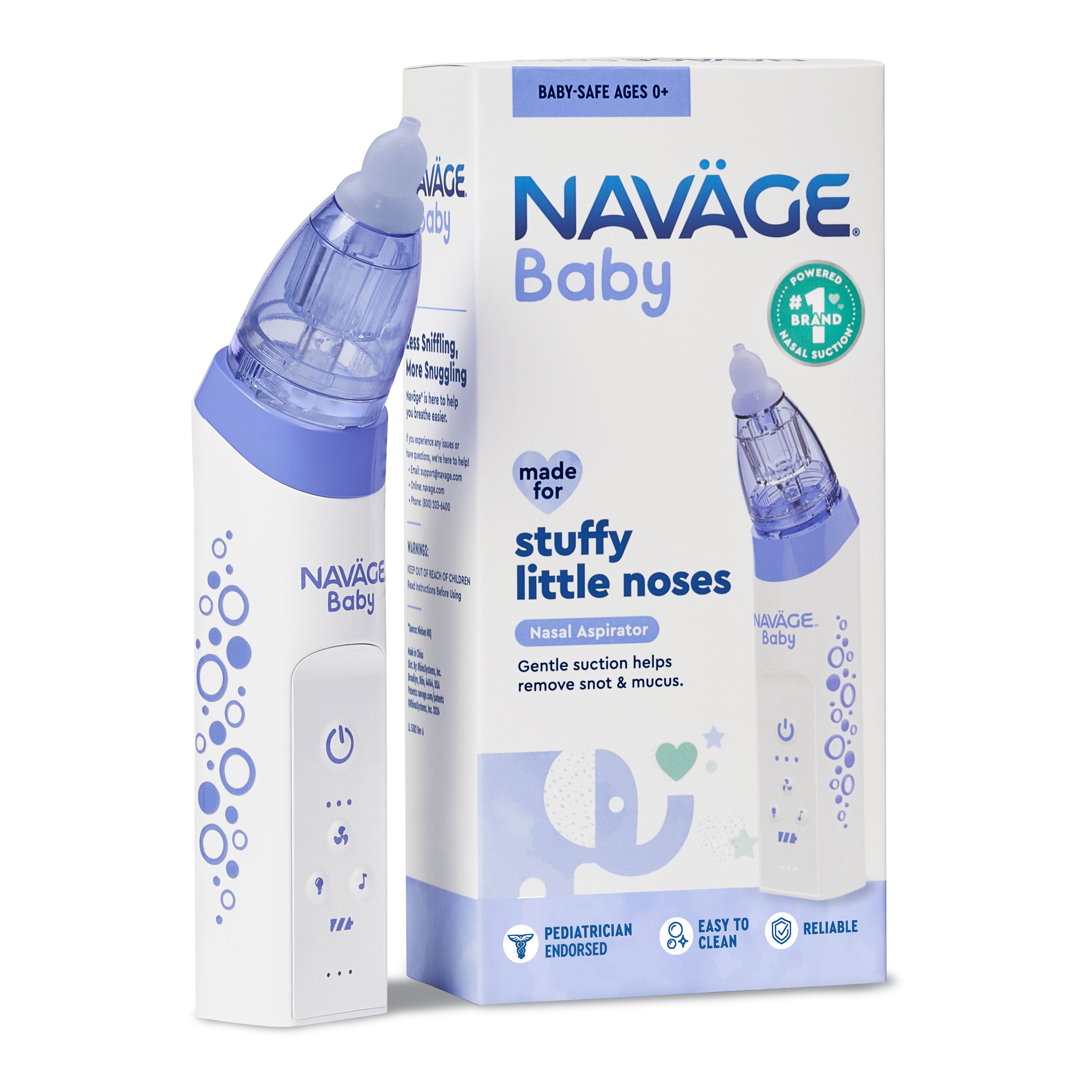 Pack de démarrage Navage : nettoyant pour le nez et 20 Capsules de sel