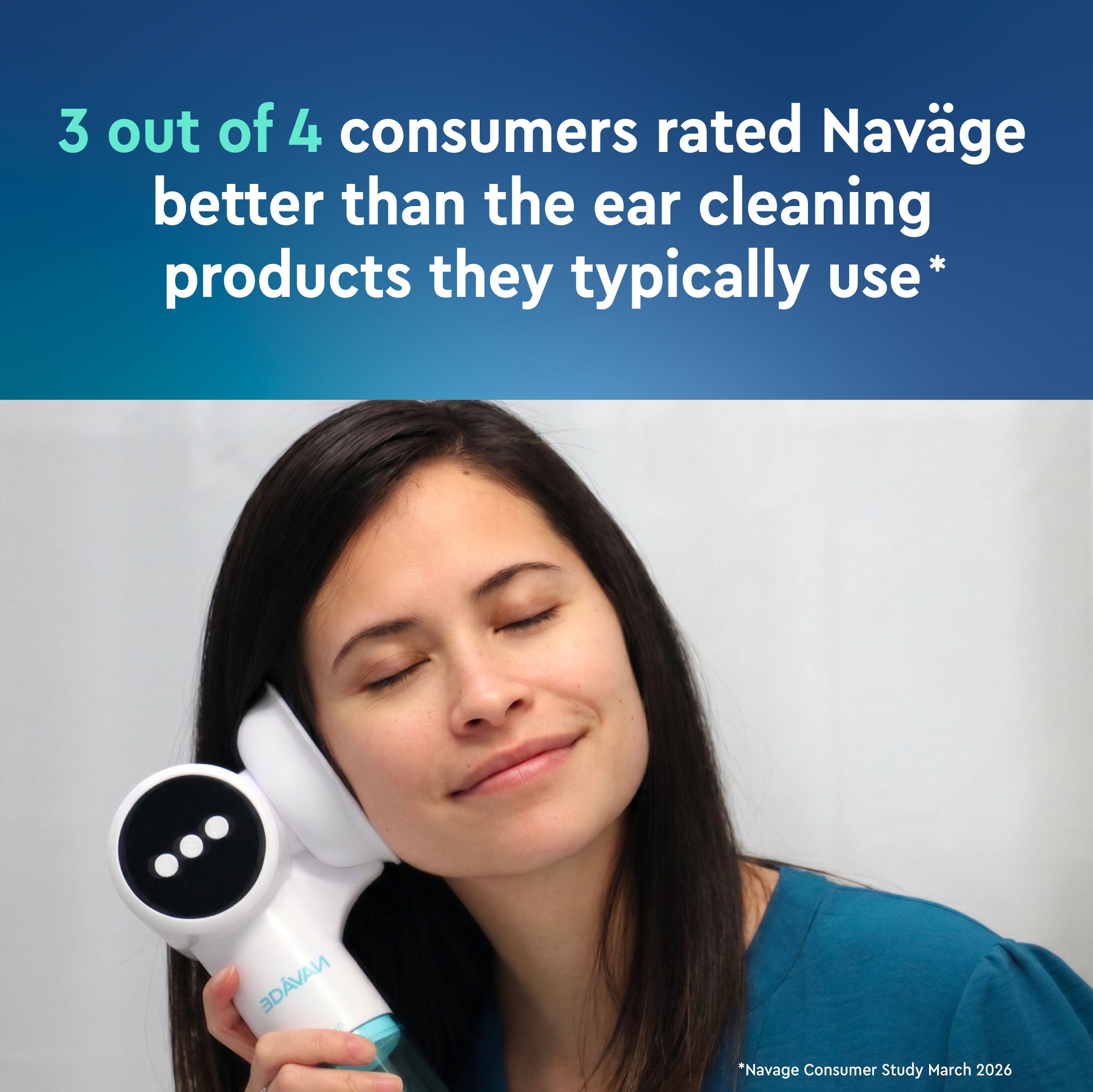 Navage Dual Action Powered Ear Cleaner