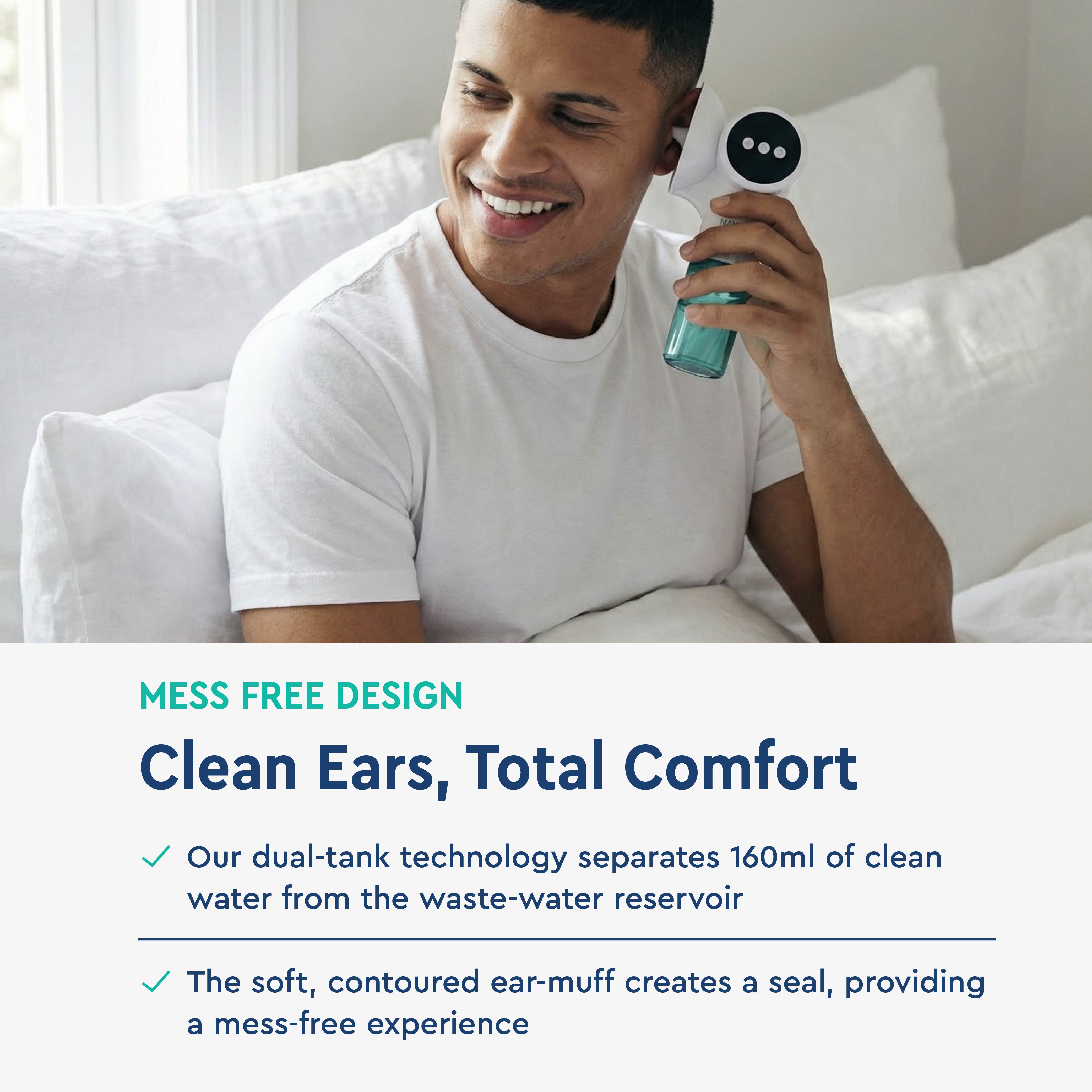 Navage Dual Action Powered Ear Cleaner