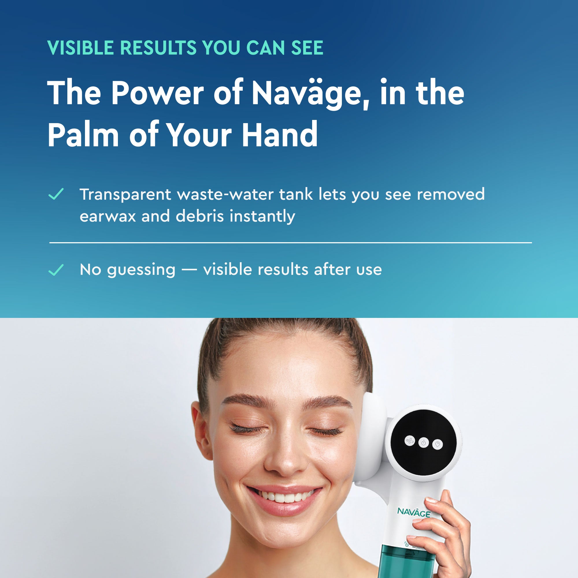 Navage Dual Action Powered Ear Cleaner