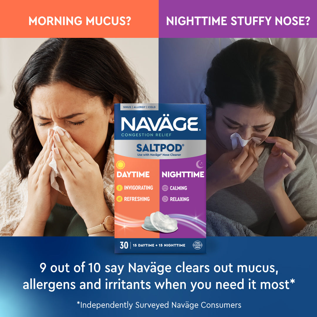 Naväge Daytime & Nighttime SaltPod® 30-Pack