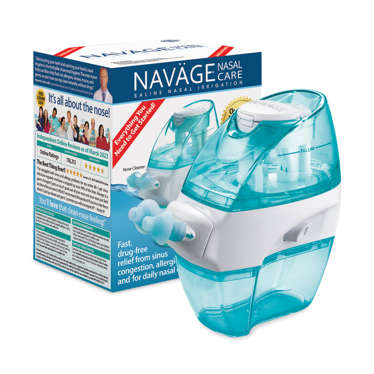 Navage Nose Cleaner - Test Out & Review 