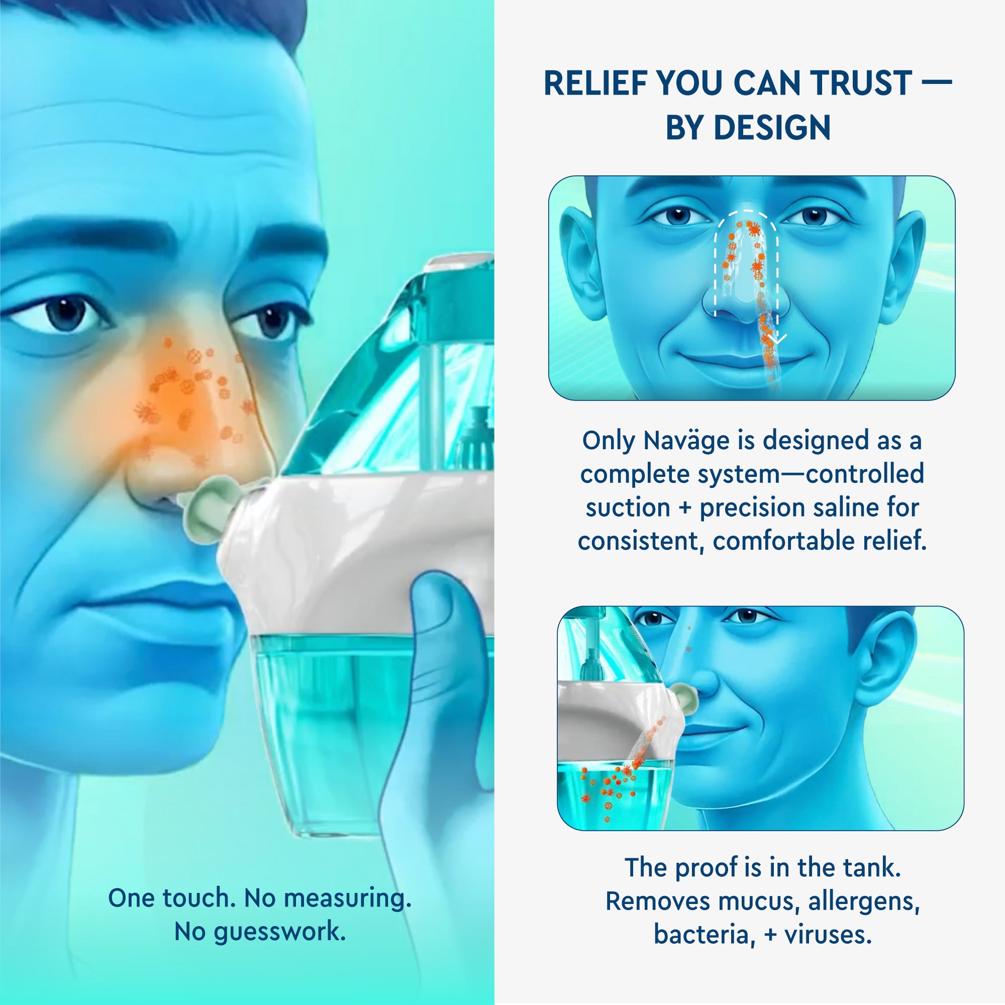 Navage Starter Bundle | Nasal Irrigator + SaltPods Kit