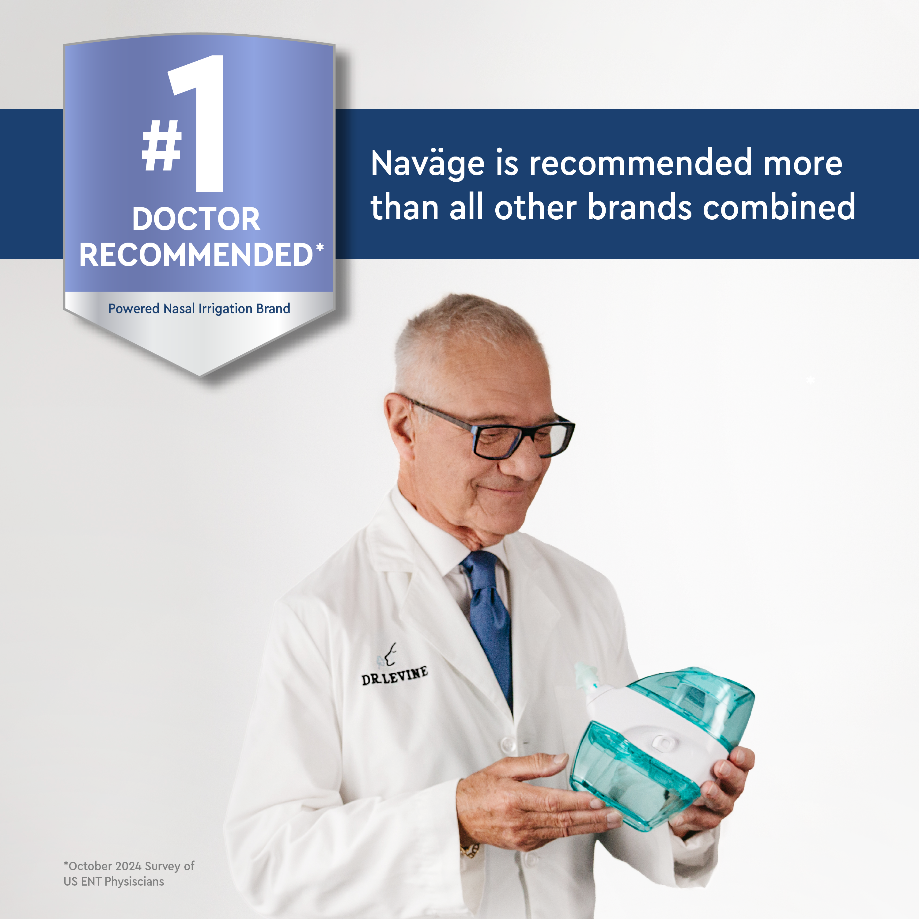 Naväge Multi-User Bundle: Nose Cleaner, 30 SaltPod Capsules, 2nd Nasal Dock, 2nd Pair of Nose Pillows