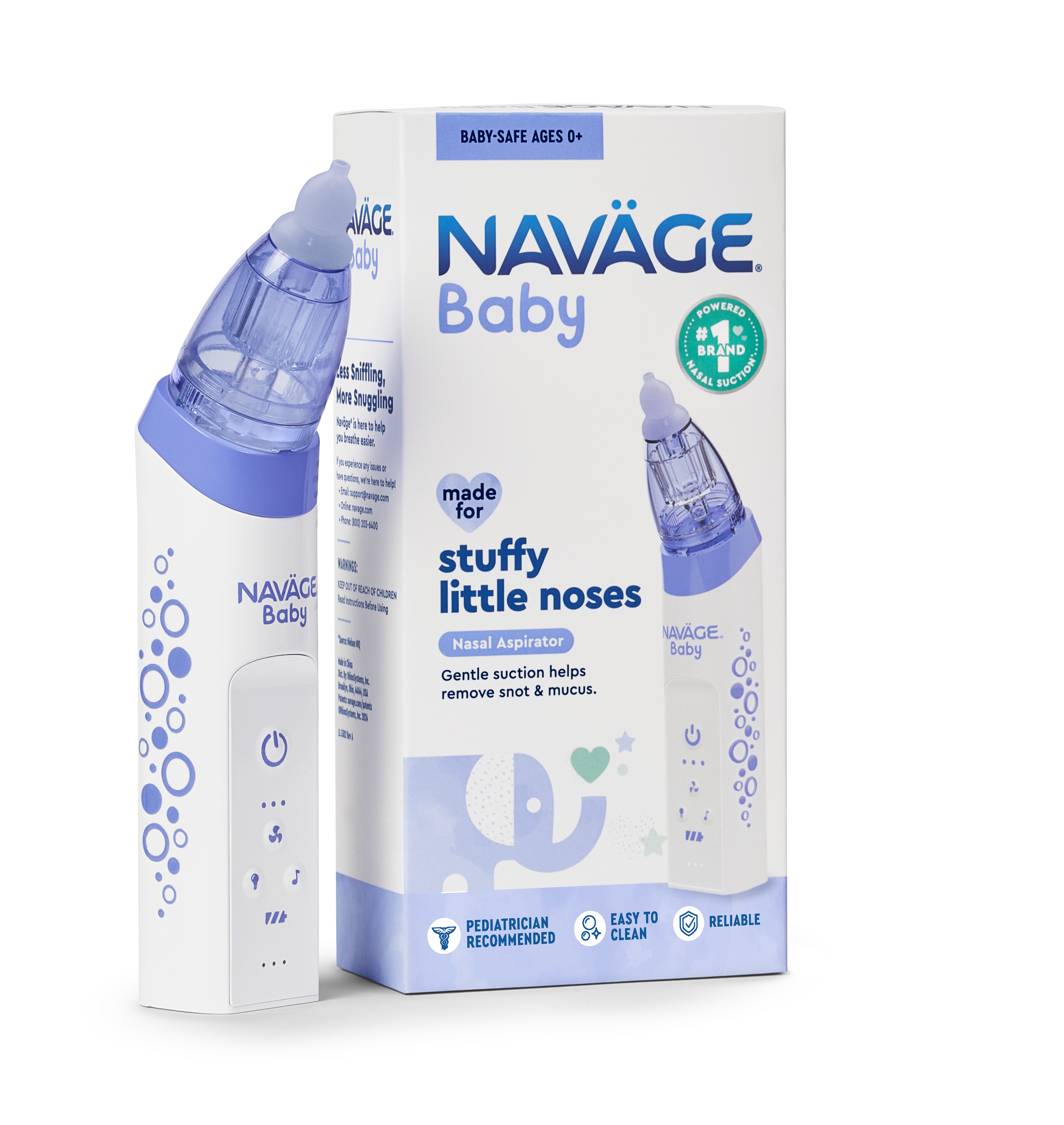 Pack de démarrage Navage : nettoyant pour le nez et 20 Capsules de sel