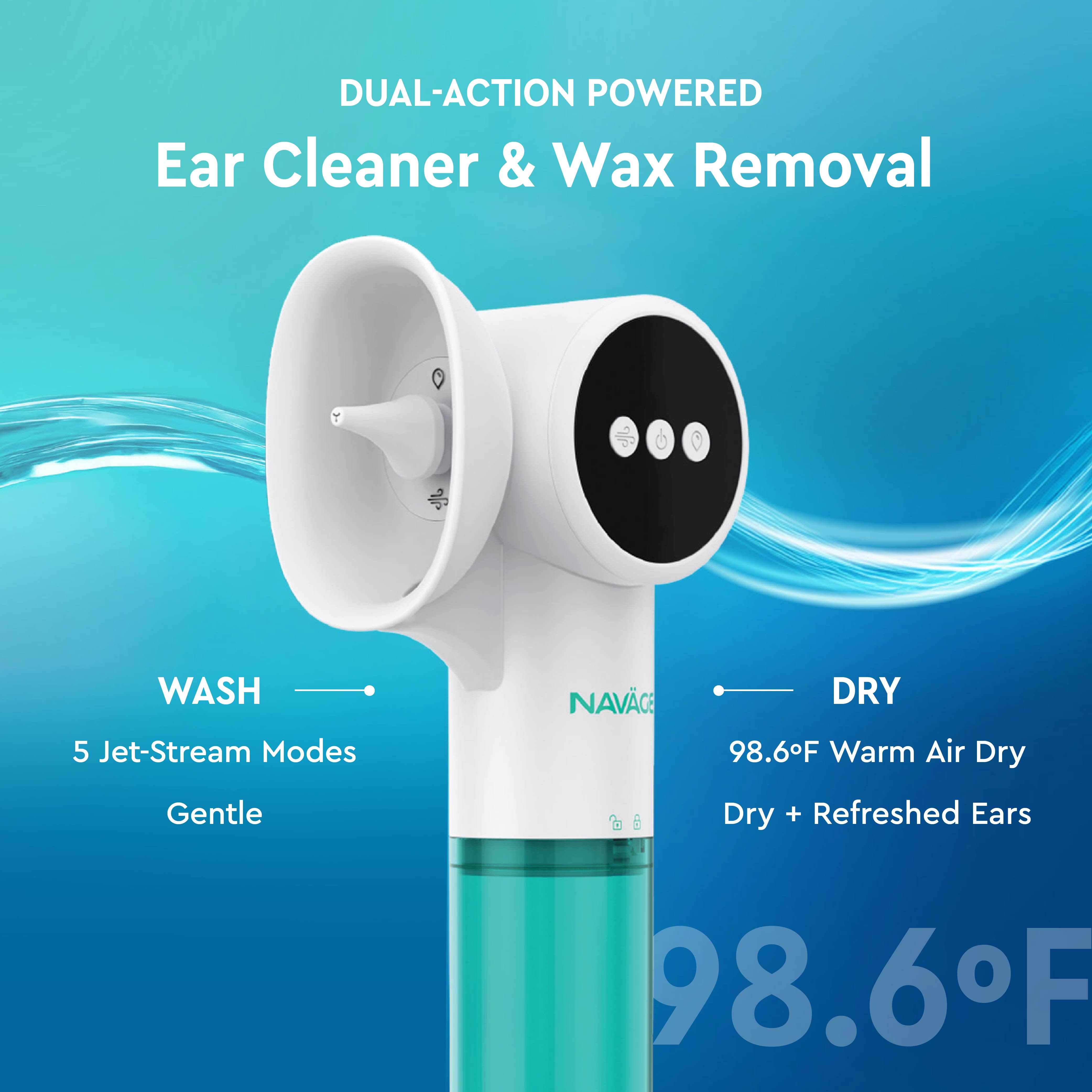 Navage Dual Action Powered Ear Cleaner