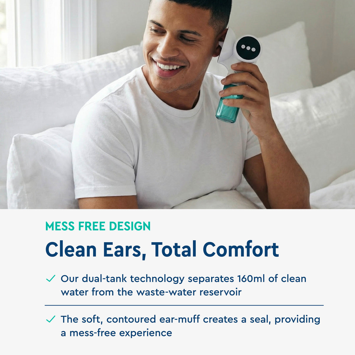 Navage Dual Action Powered Ear Cleaner