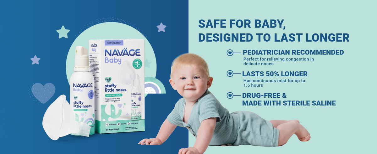 Navage Box Naväge Baby: Parenting is Hard, Breathing should be Easy