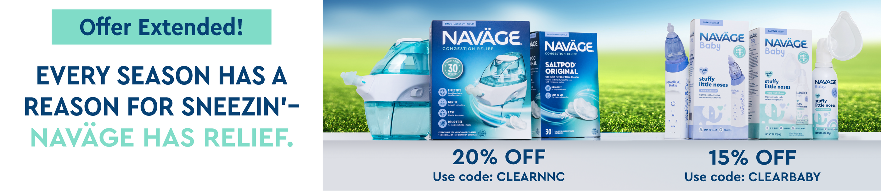 Naväge Alkalol SaltPod 30-Pack