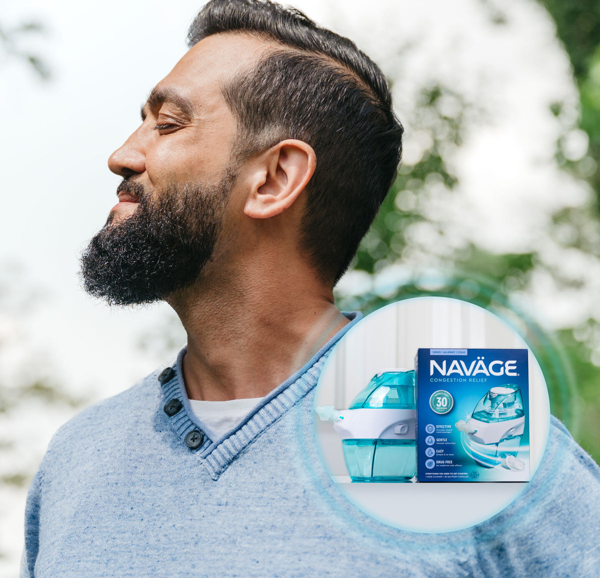 Navage Why Navage? The Science of Powered Nasal Irrigation