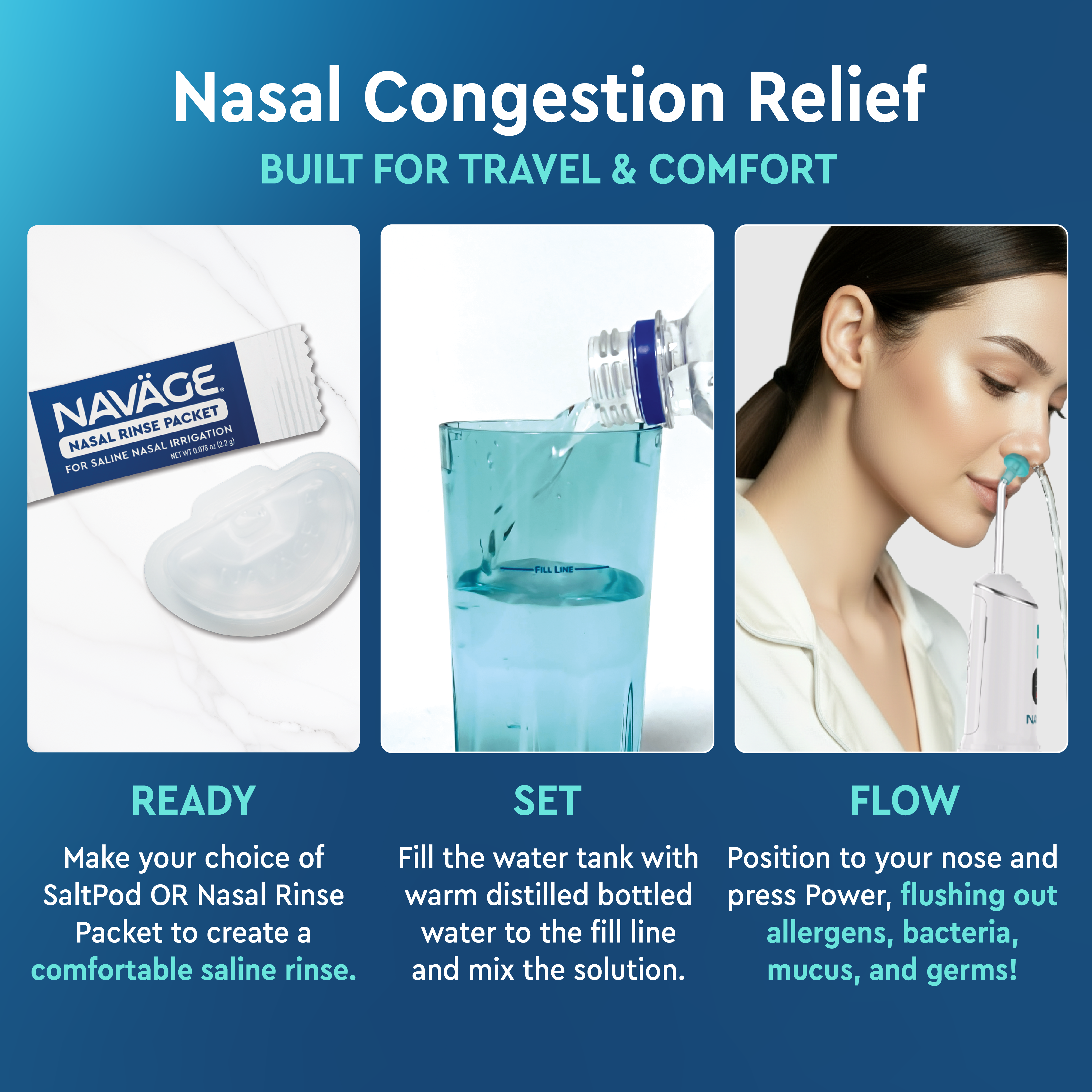 Naväge Portable Nose Cleaner