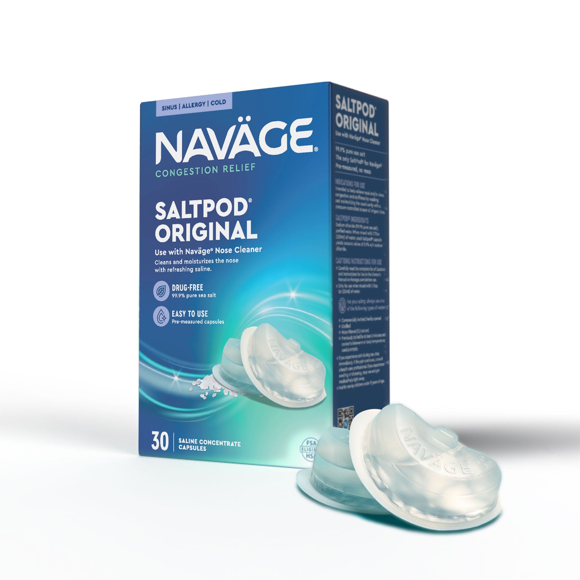 Naväge SaltPod original, paquete de 30