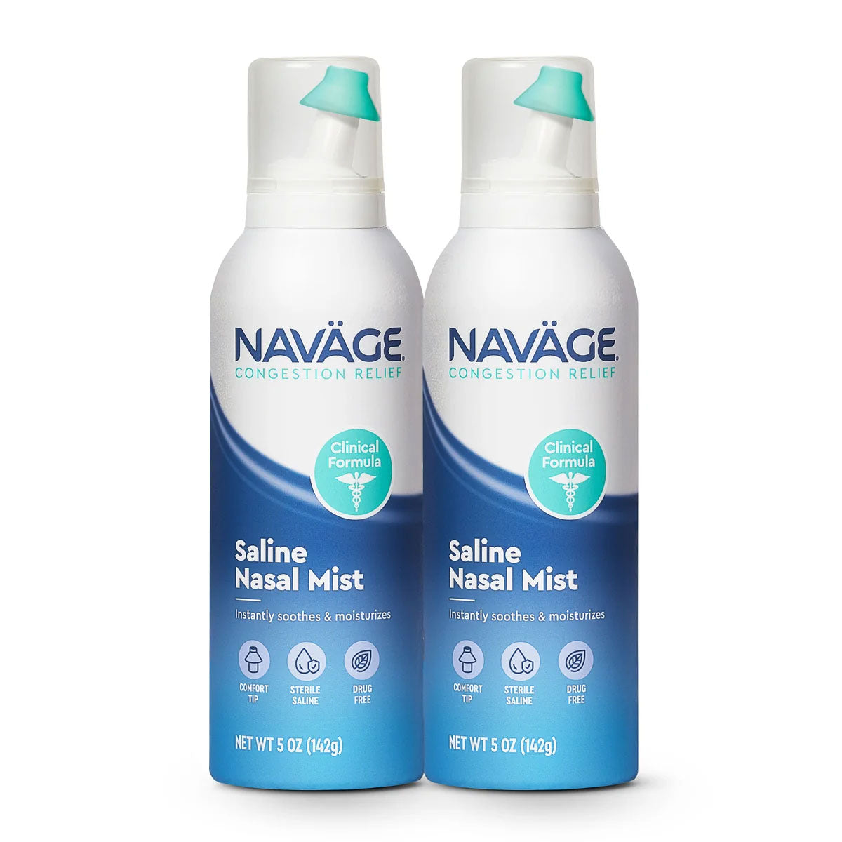 Naväge Saline Nasal Mist (2-Pack)