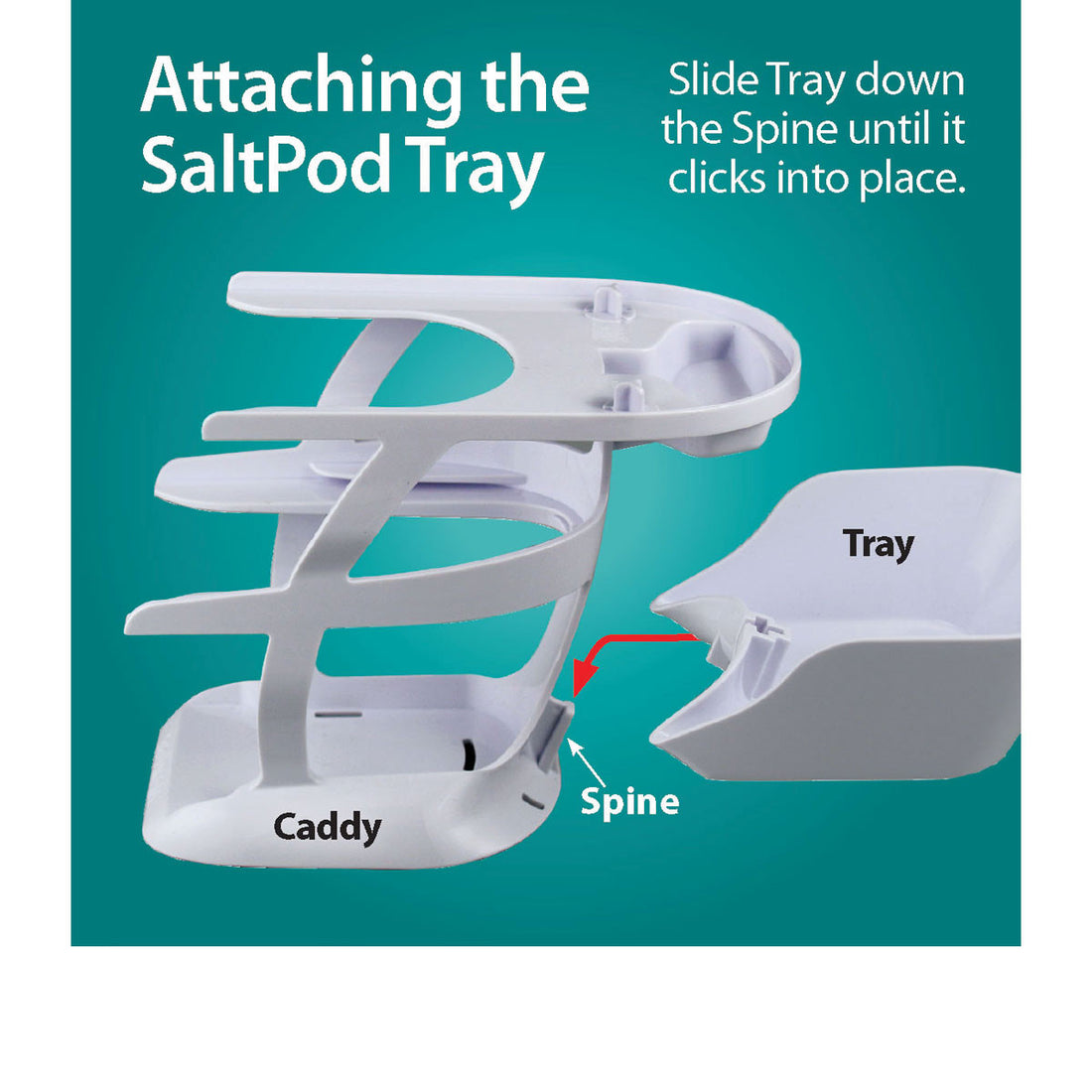 Navage Countertop Caddy | Organized Drying & Storage