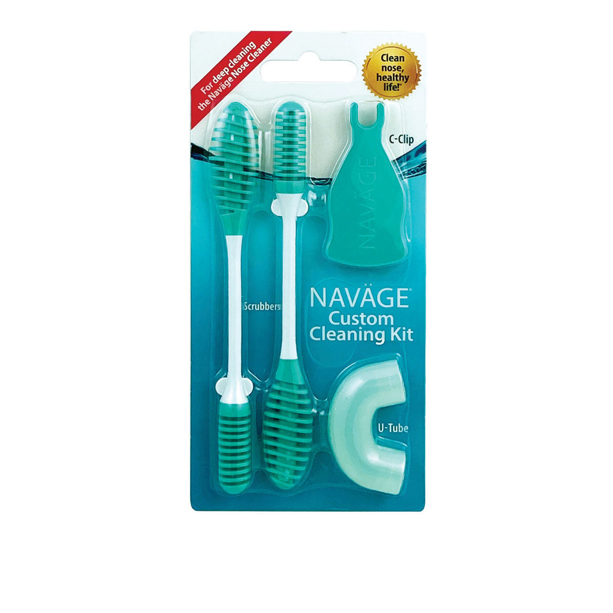 Navage Essentials Plus Bundle : nettoyant pour le nez, 20 Capsules de sel, support de comptoir, kit de nettoyage personnalisé